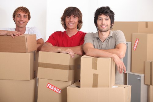 Securely packed van for a safe move in Osidge