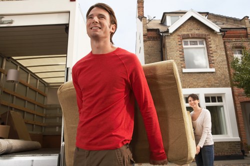 Local removals team handling access challenges in Osidge